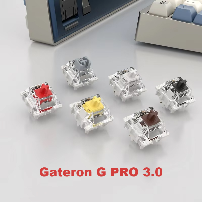 Gateron Switch Linear Tactile - GATERON G Yellow Pro 3.0 RGB