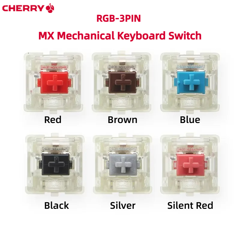 Cherry Mx Switch Blue Brown Red - Brand New Original Cherry MX Mechanical