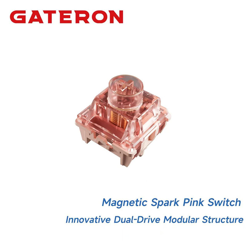 Hall Effect Magnetic Switch Keyboard - GATERON Magnetic Spark Series Linear Switches