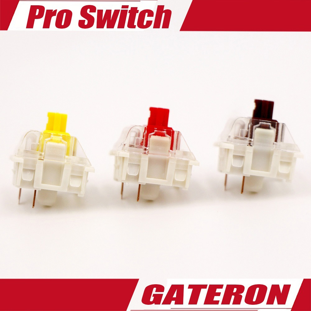 Gateron Switch Linear Tactile - Gateron Vàng Pro Công Tắc Cơ