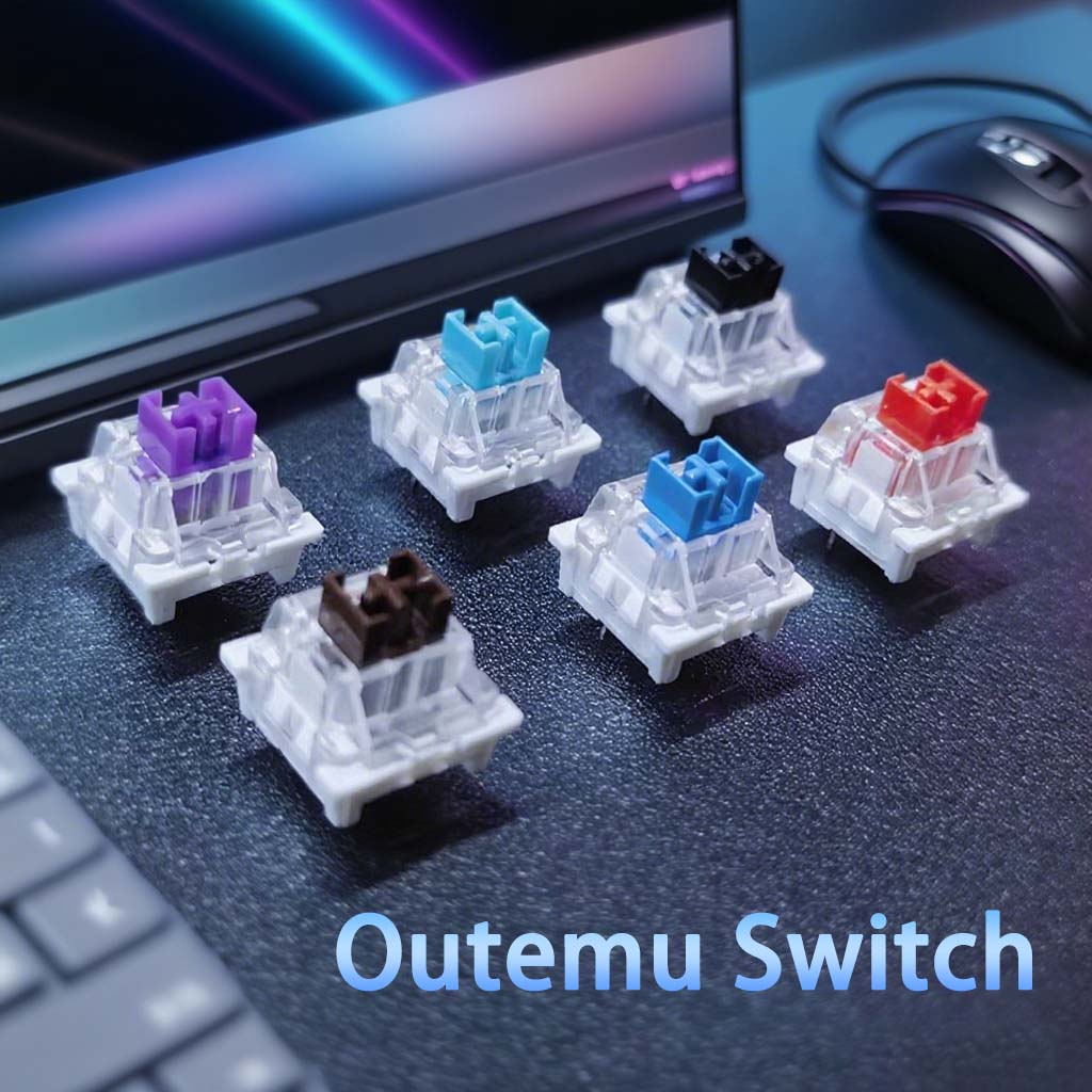 Silent Switch Mechanical Keyboard - Dustproof Outemu Switch Mechanical Keyboard Linear