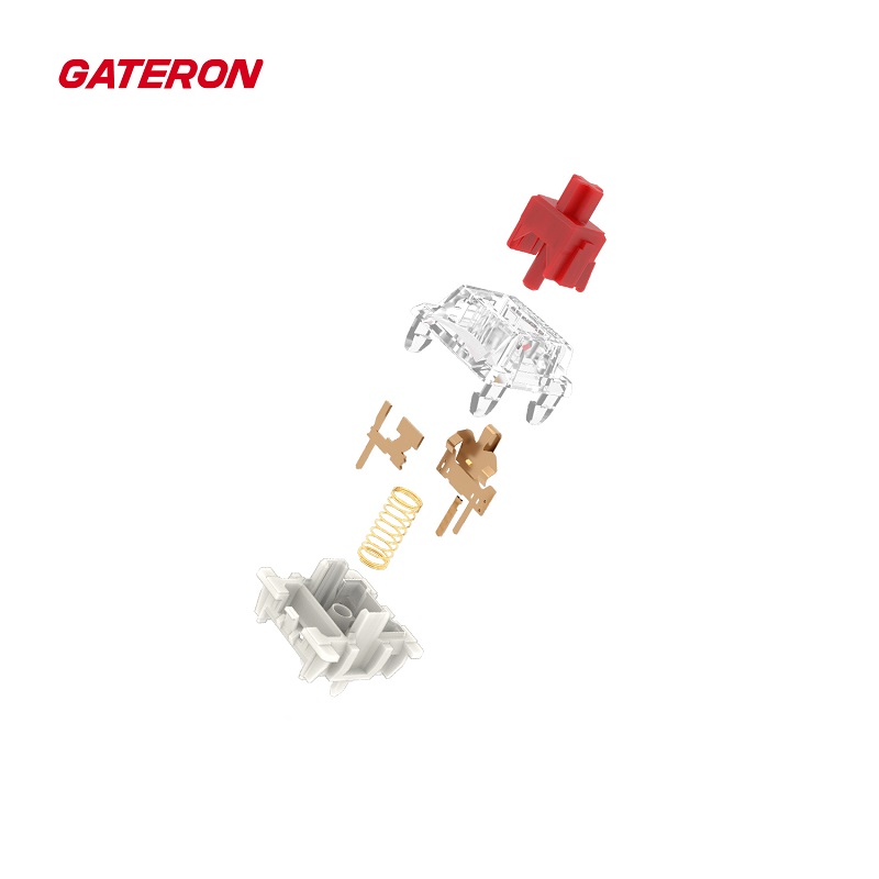 GATERON G Yellow Pro 3.0 RGB 5 - đánh giá và giá Gateron Switch Linear Tactile