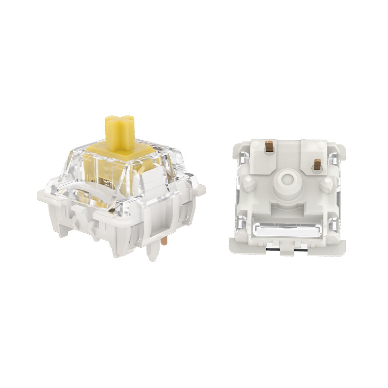 GATERON G Yellow Pro 3.0 RGB 5 - đánh giá và giá Gateron Switch Linear Tactile