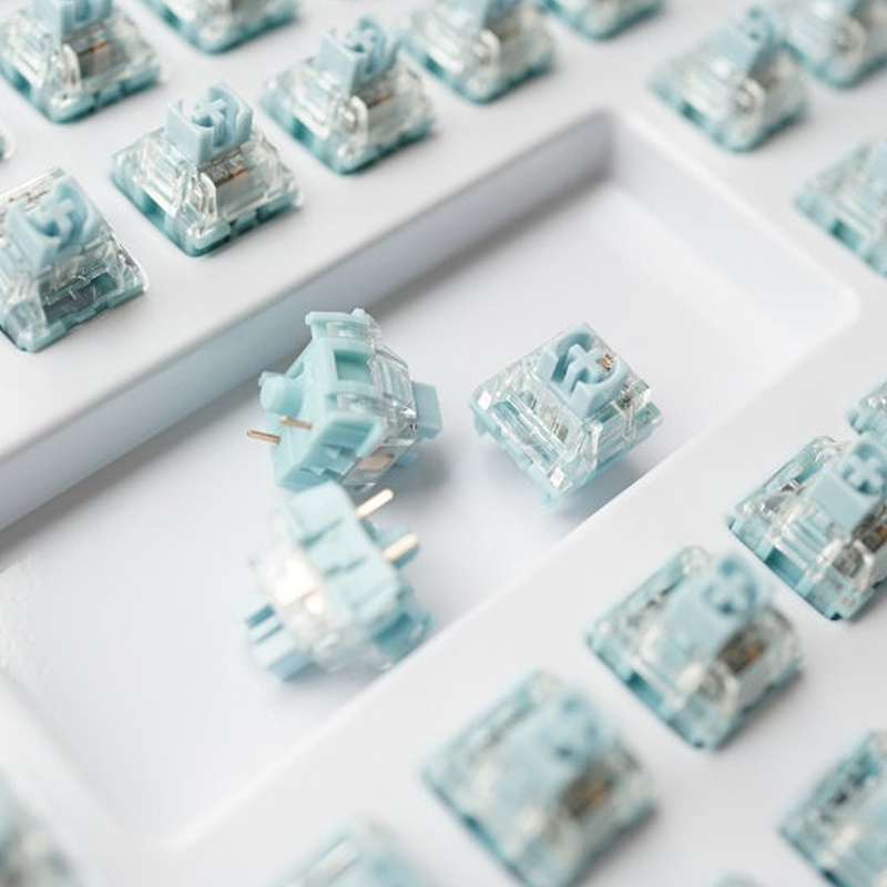 TTC Bluish White Switch for Me - đánh giá và giá Silent Switch Mechanical Keyboard