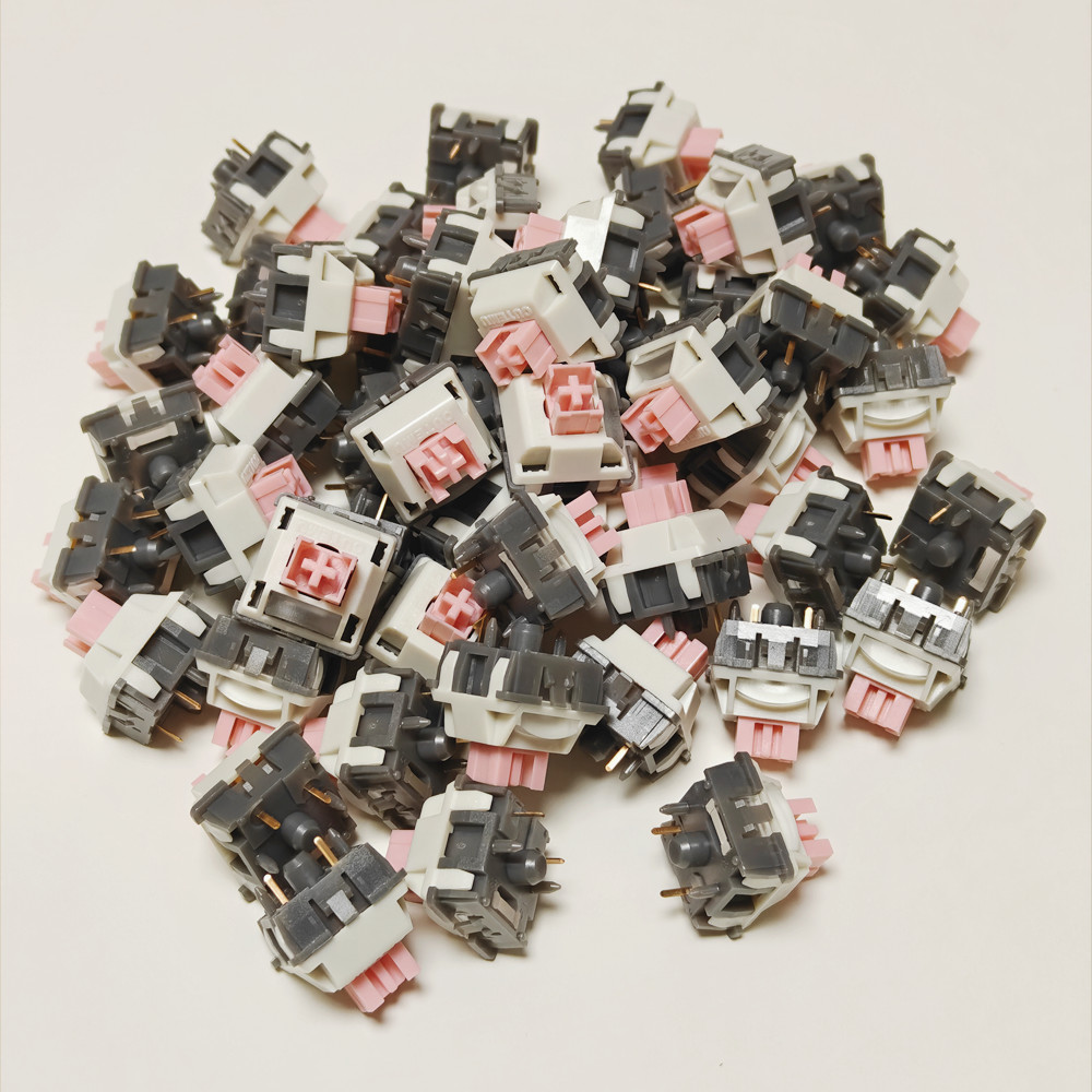 Outemu Pink Butterfly Switch 5 - đánh giá và giá Silent Switch Mechanical Keyboard