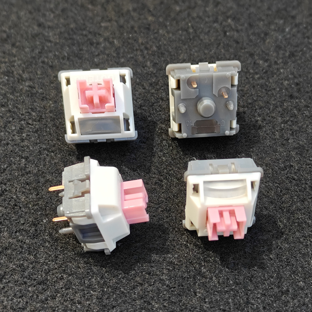 Outemu Pink Butterfly Switch 5 - đánh giá và giá Silent Switch Mechanical Keyboard