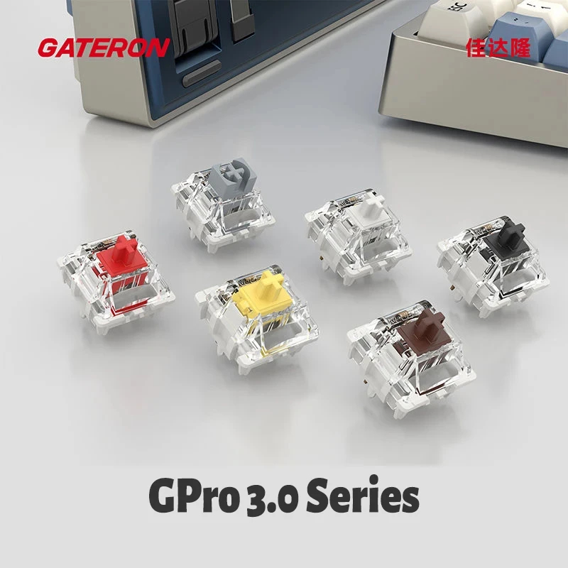 Gateron Pro 3.0 V3 Switch 3pin - đánh giá và giá Gateron Switch Linear Tactile