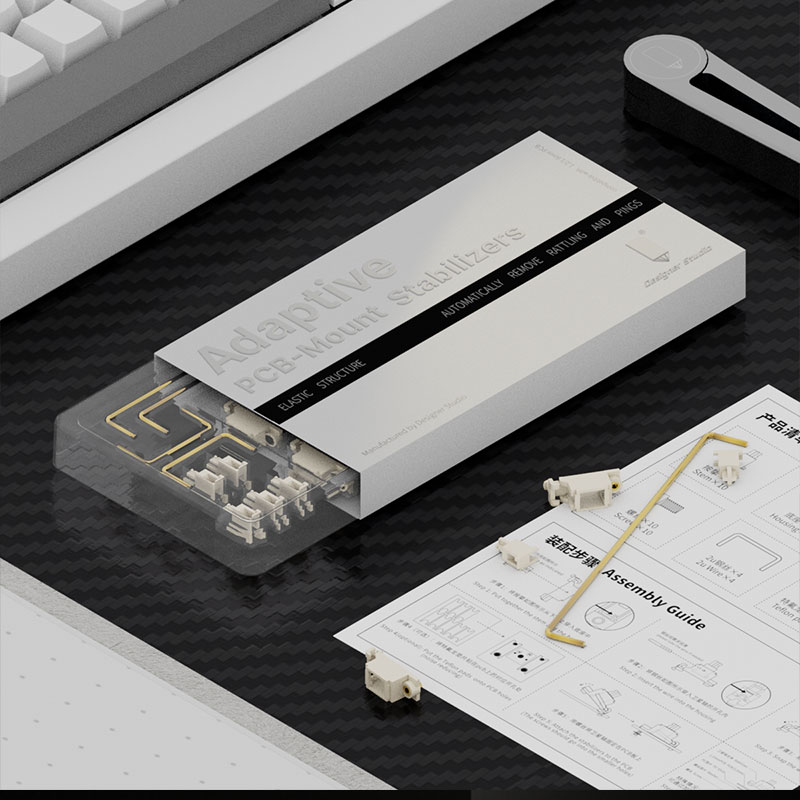 Designer Studio PCB Screw in S - đánh giá và giá Keyboard Stabilizer Screw In