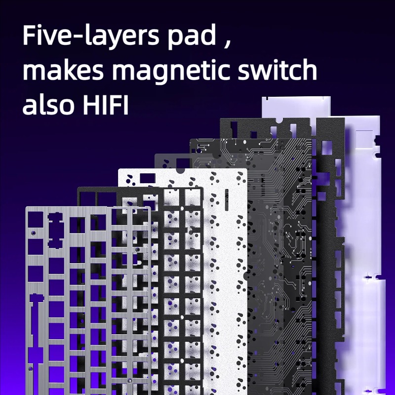 AULA HERO84 Magnetic Gaming Me - đánh giá và giá Hall Effect Magnetic Switch Keyboard