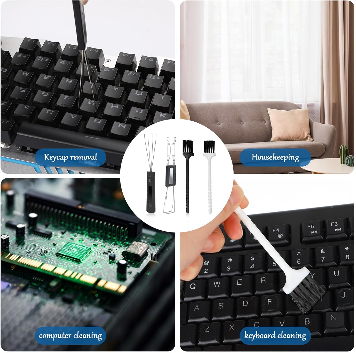 1 Set Keycap Remover Tool Set, - đánh giá và giá Switch Puller Keycap Puller Kit