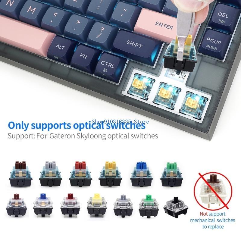 Bàn phím có dây có thể thay th - đánh giá và giá Optical Switch Keyboard Hotswap