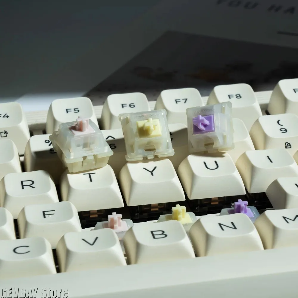 10Pcs/Pack GATERON KS-3X1 Milk - đánh giá và giá Gateron Switch Linear Tactile
