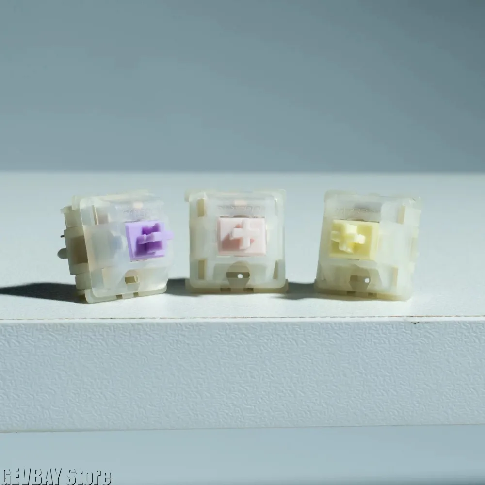 10Pcs/Pack GATERON KS-3X1 Milk - đánh giá và giá Gateron Switch Linear Tactile