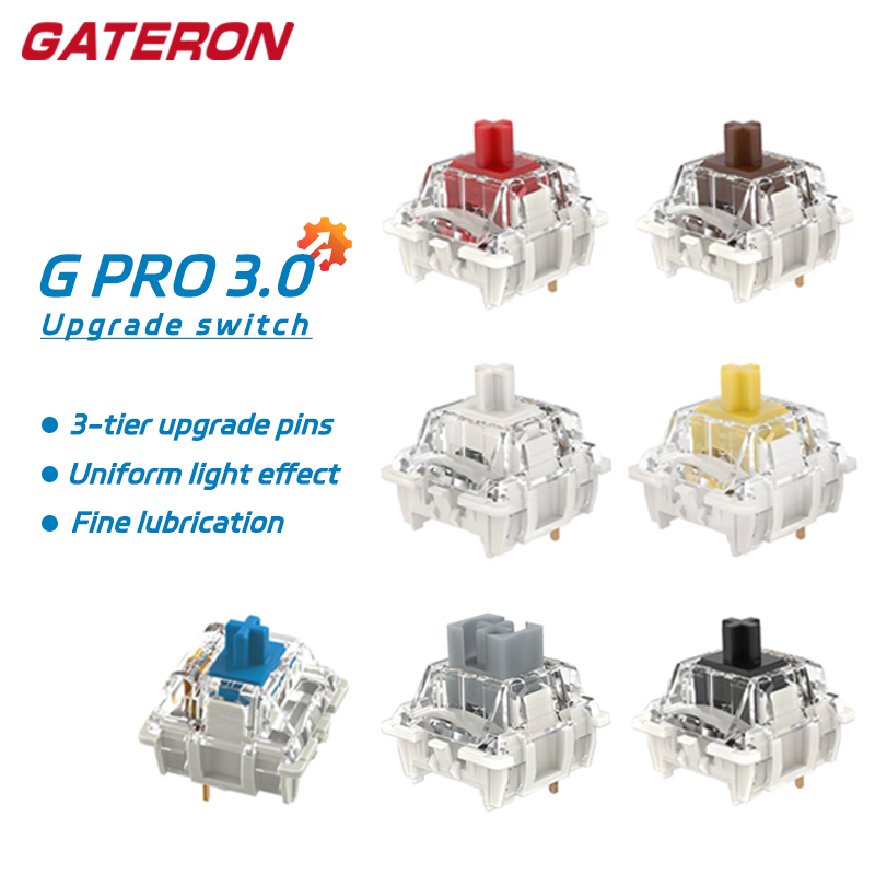 GATERON G Pro V3 3.0 Pro Switc - đánh giá và giá Gateron Switch Linear Tactile