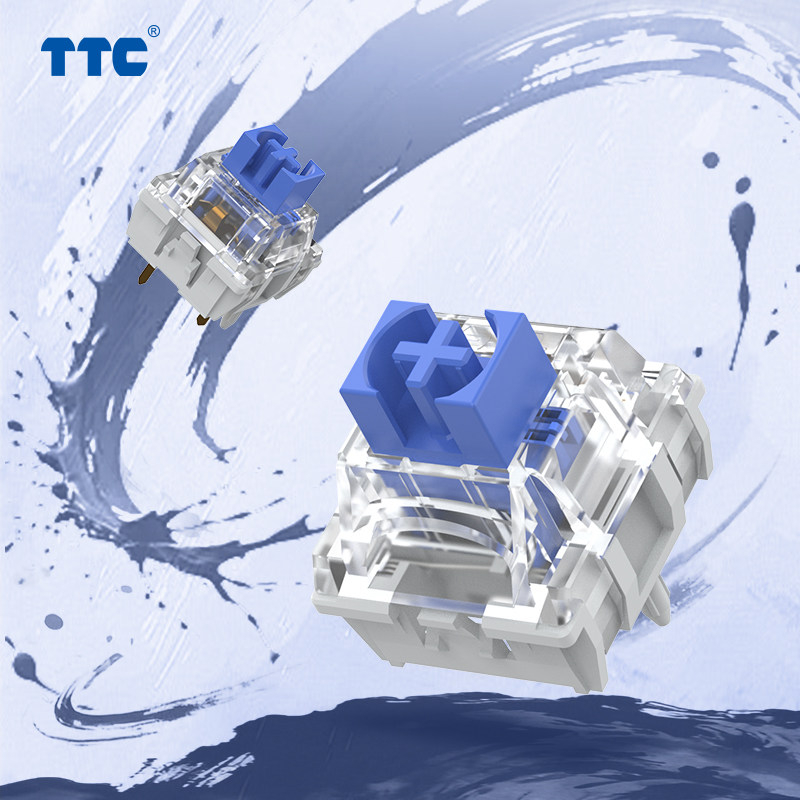TTC Brother V2 Tactile Clicky  - đánh giá và giá Hot Swap Keyboard Switch 5 Pin