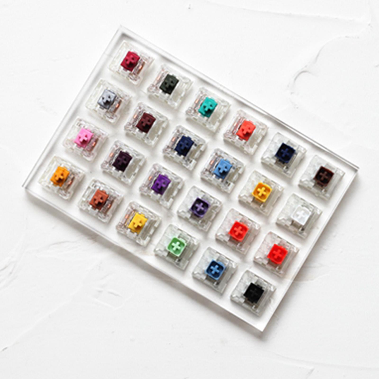 Acrylic Pro 24-Key Clear Switc - đánh giá và giá Switch Tester Mechanical 24 Keys