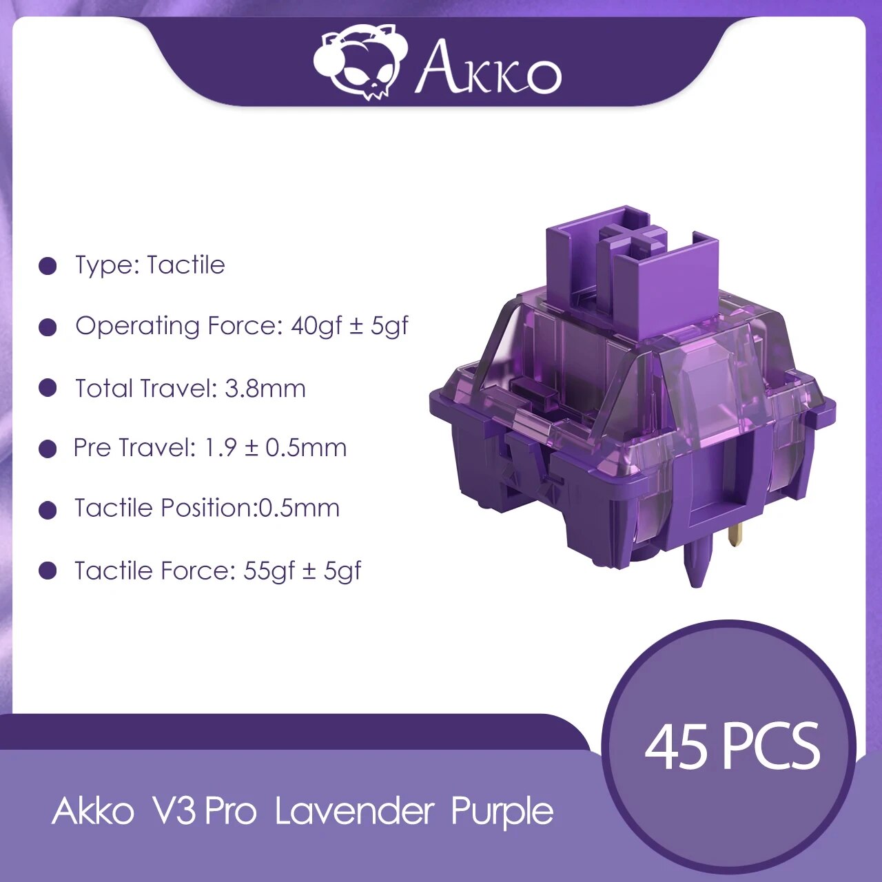 Akko V3 Pro Switches Tactile / - đánh giá và giá Gateron Switch Linear Tactile