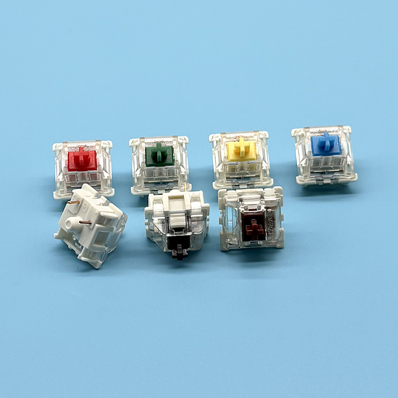 Gateron mechanical keyboard sw - đánh giá và giá Cherry Mx Switch Blue Brown Red