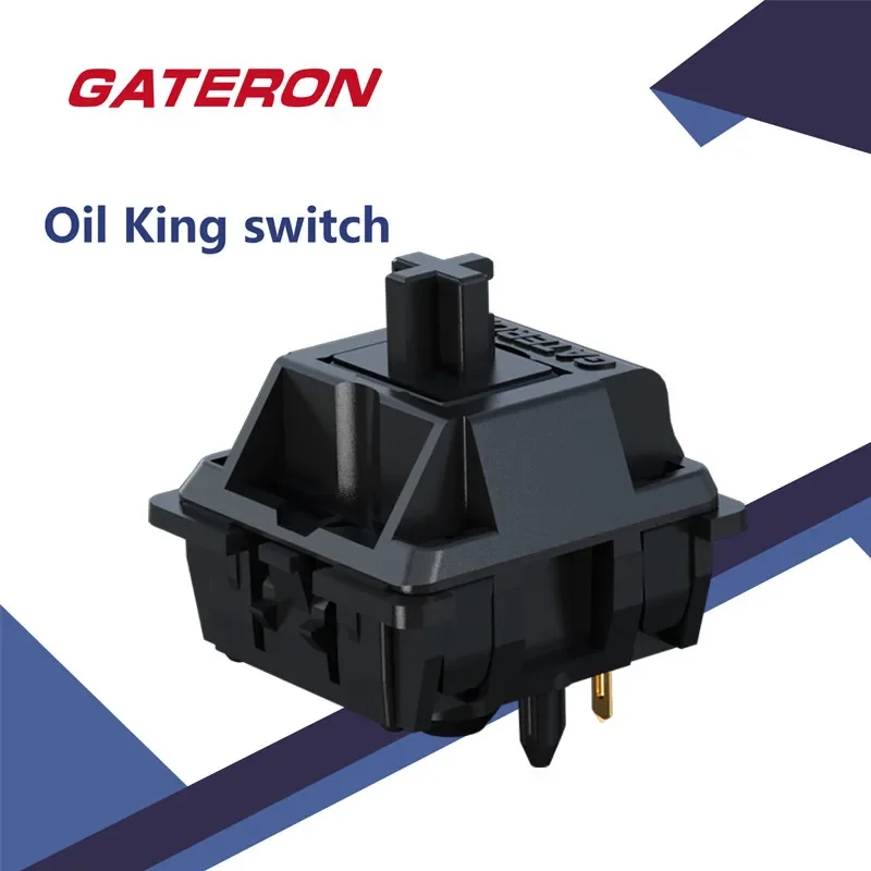 Gateron Oil King Switch 5 Pin  - đánh giá và giá Hot Swap Keyboard Switch 5 Pin