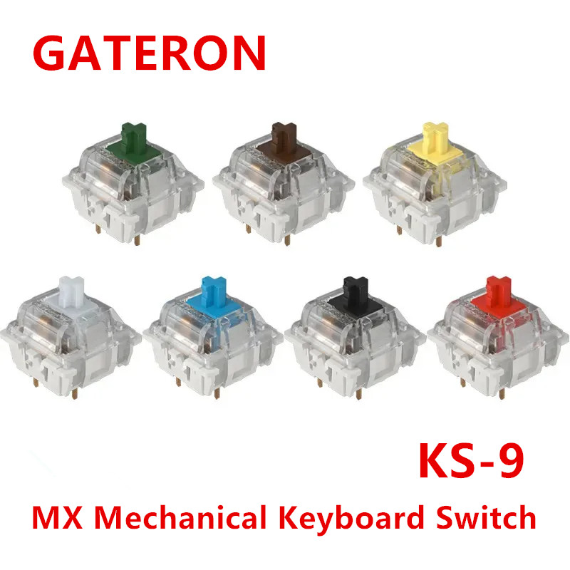 Gateron Switches Mechanical Ke - đánh giá và giá Cherry Mx Switch Blue Brown Red