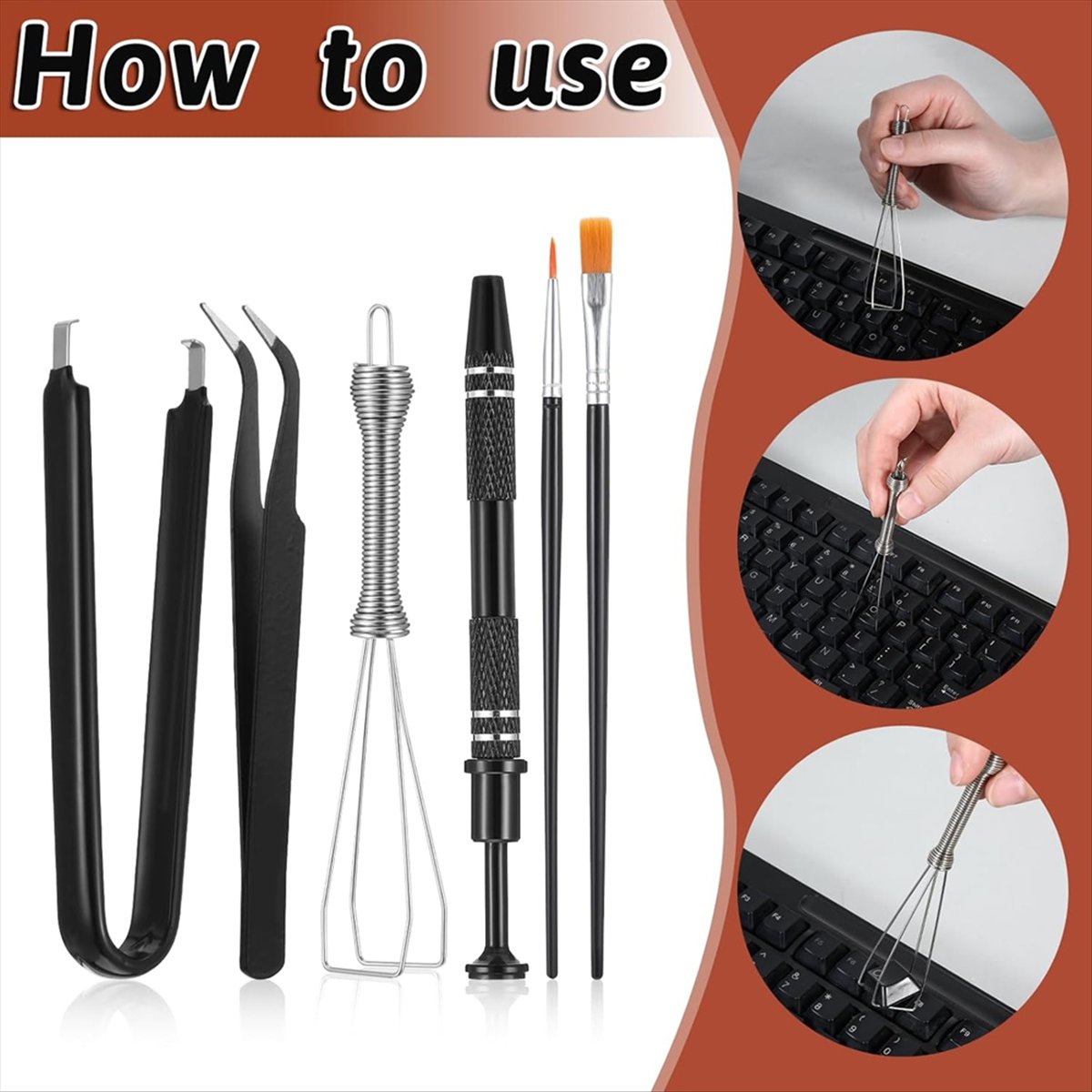 KSOL Keyboard Removal Tool Kit - đánh giá và giá Switch Puller Keycap Puller Kit