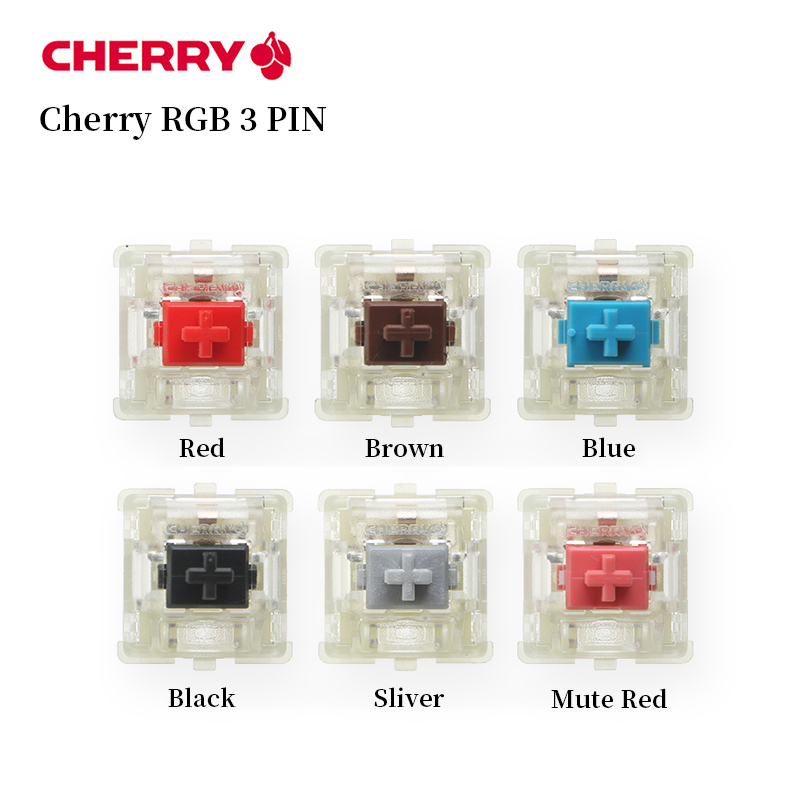 Original Cherry MX Switches RG - đánh giá và giá Cherry Mx Switch Blue Brown Red