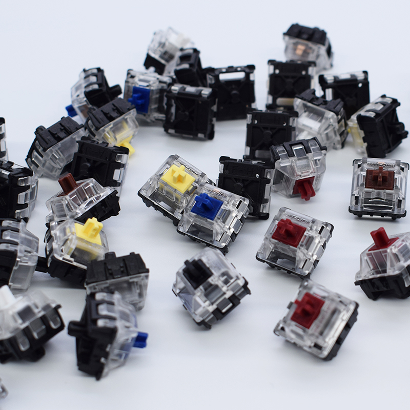 Gateron Quang Cho GK61 SK61 64 - đánh giá và giá Optical Switch Keyboard Hotswap