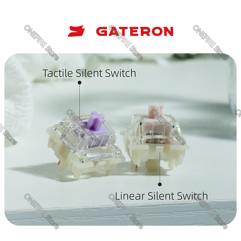 GATERON KS-9 Silent 3.0 Switch - đánh giá và giá Gateron Switch Linear Tactile