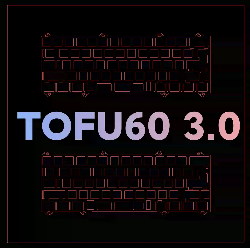 KBDFANS TOFU60 3.0 Version Key - đánh giá và giá Keyboard Stabilizer Screw In