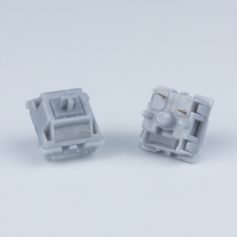 Gateron Smoothie Silver Switch - đánh giá và giá Keyboard Switch Lubed Linear 45G