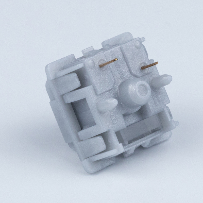 Gateron Smoothie Silver Switch - đánh giá và giá Keyboard Switch Lubed Linear 45G
