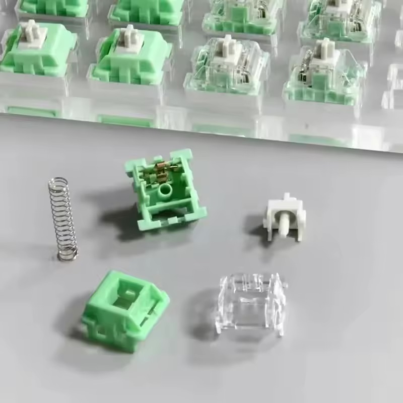 KTT White jade and jadeite Swi - đánh giá và giá Keyboard Switch Lubed Linear 45G
