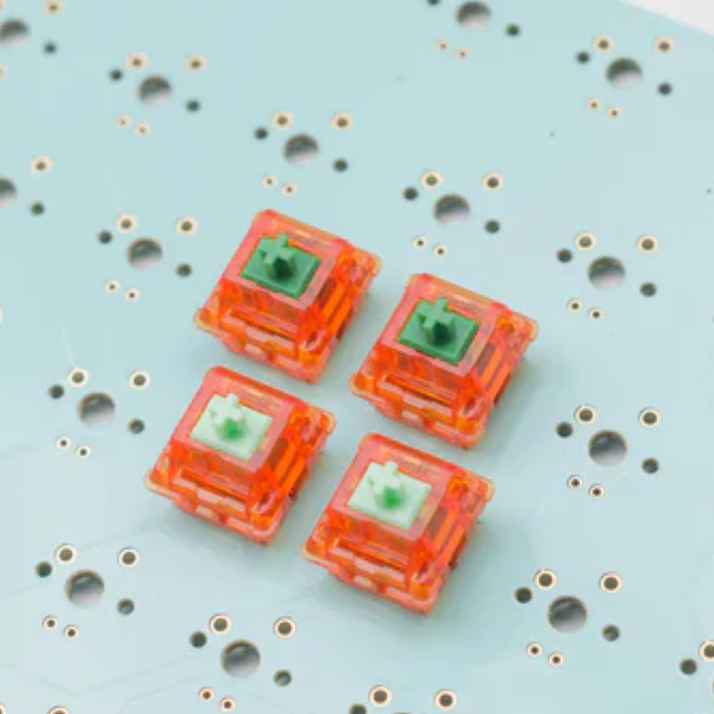 EQUALZ Tangerine V2 Switch 5 P - đánh giá và giá Hot Swap Keyboard Switch 5 Pin