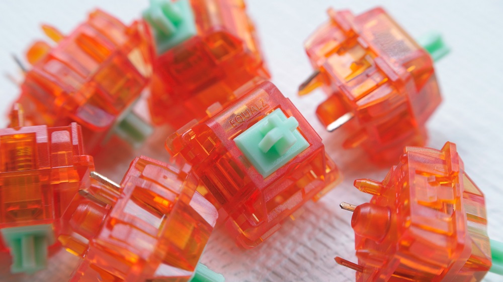 EQUALZ Tangerine V2 Switch 5 P - đánh giá và giá Hot Swap Keyboard Switch 5 Pin