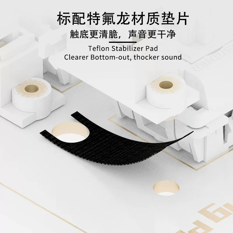 Designer Studio PCB Screw-In S - đánh giá và giá Keyboard Stabilizer Screw In